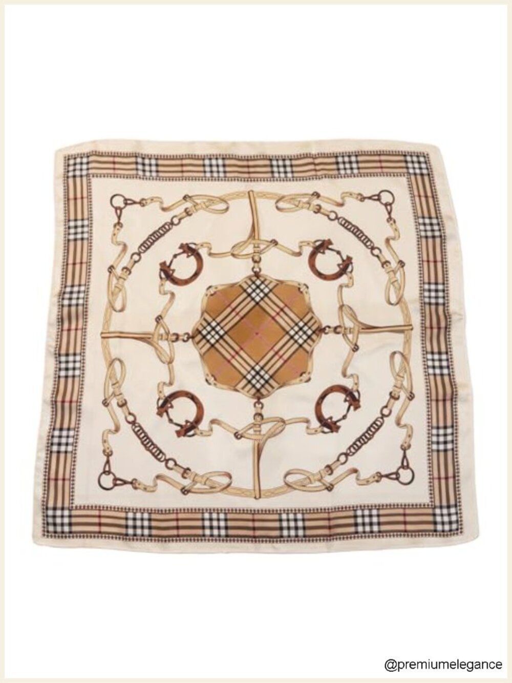 27.5" Square Satin Scarf for Women - Silky Feel Hair Bandana, Neck Cover